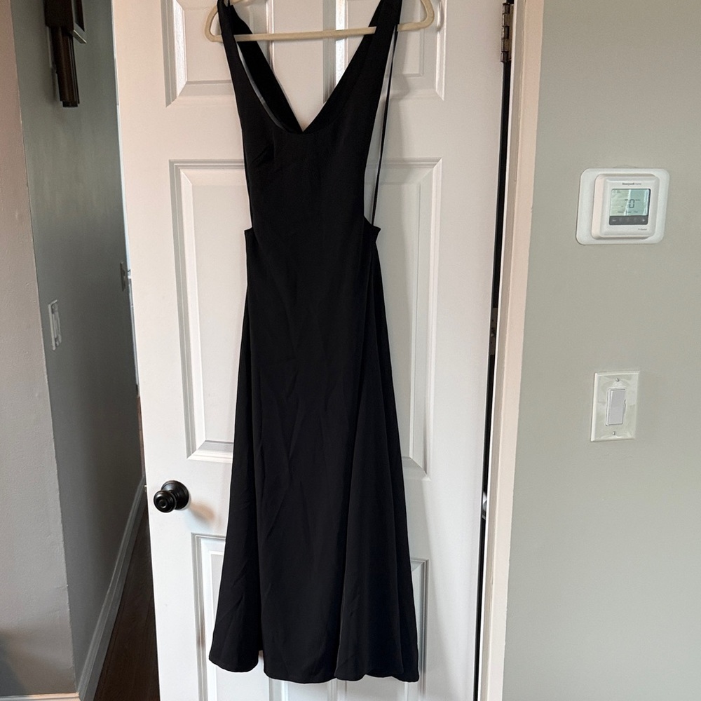 Atoir Black Backless Dress